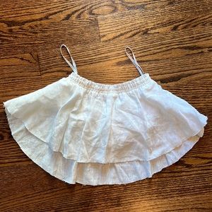 Faithful the Brand. Cute flowy linen tube top. Unique and cool for summer!